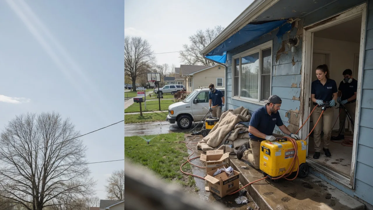 Basement Flood Cleanup in Mankato, KS near me